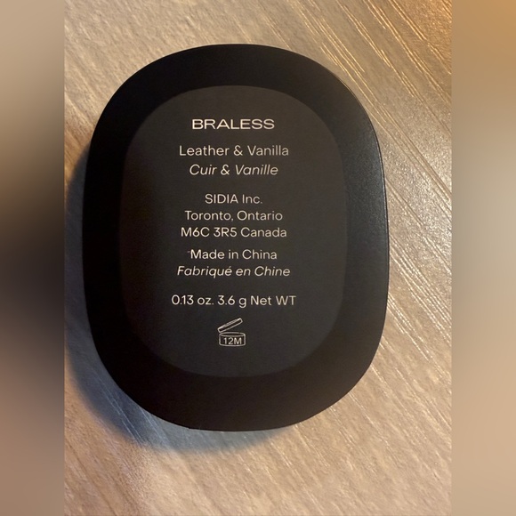 SIDIA Braless Solid Perfume 0.13 oz NIB | Luxury Solid Fragrance | Vanilla Musk - Picture 5 of 10